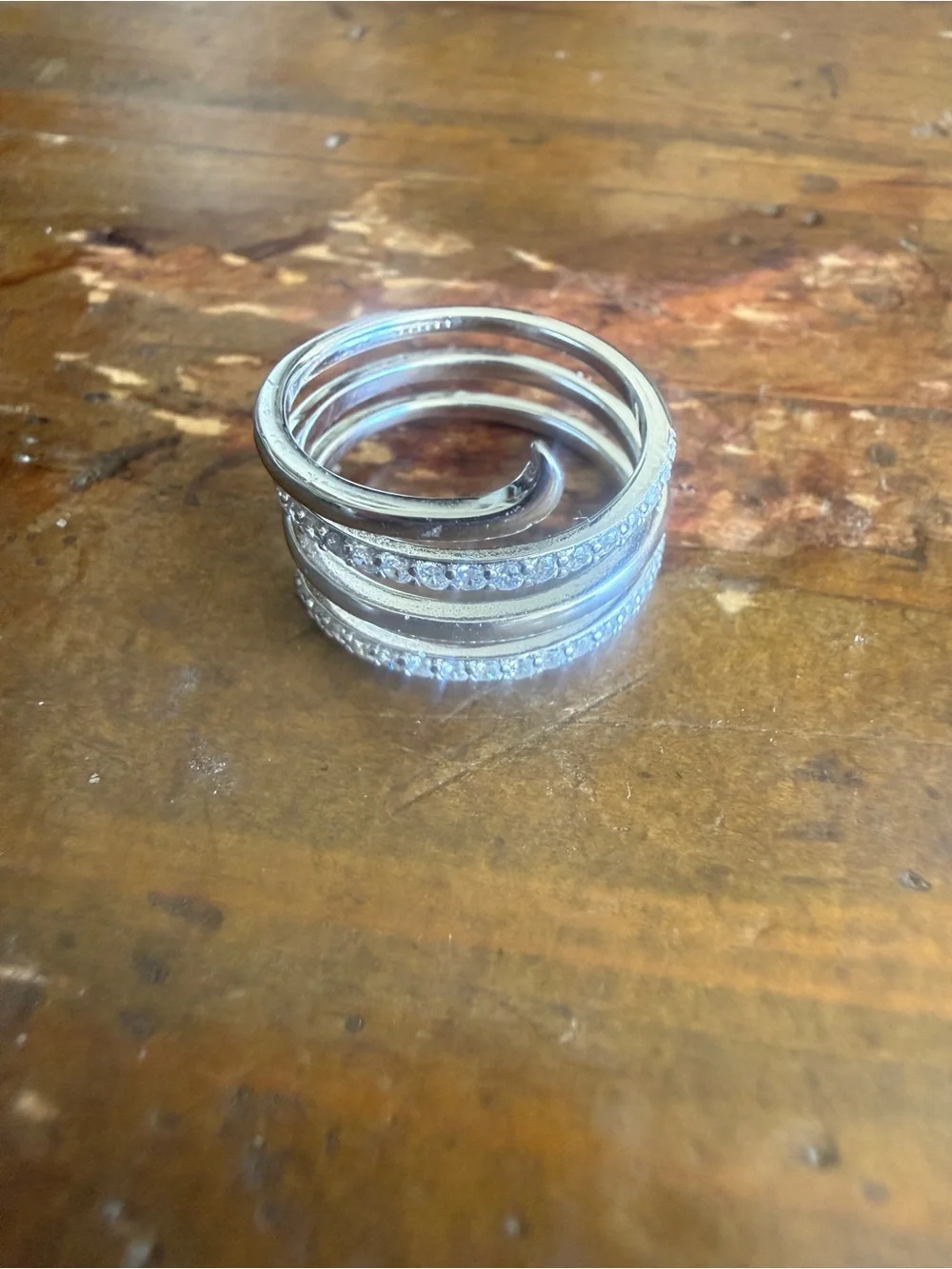 Diamonique sterling silver